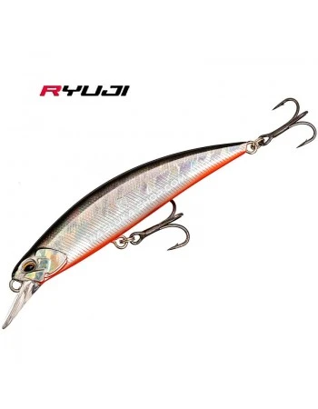 Потъващ воблер Ryuji Real Jerk - 9.5см 16г - цвят Shiny Mullet UV