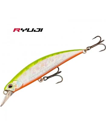 Потъващ воблер Ryuji Real Jerk - 9.5см 16г - цвят UV Chartreuse