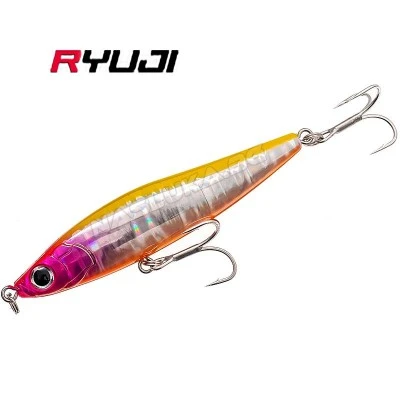 Потъващ воблер Ryuji Sea Walker 8см 19.5г - цвят Rainbow Chart