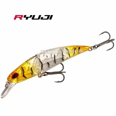 S 50 5см 4.5г Tiger Shrimp Потъващ воблер Ryuji S-50 - 5см 4.5г - цвят Tiger Shrimp