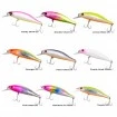 Потъващ воблер Ryuji Slalom 8см 11г, цвят Candy UV Glow