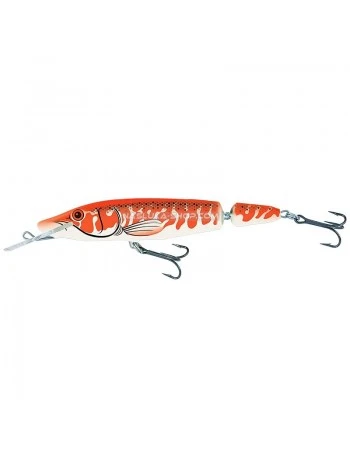 Плаващ двуделен воблер Salmo Pike JD 13см 24г, цвят API