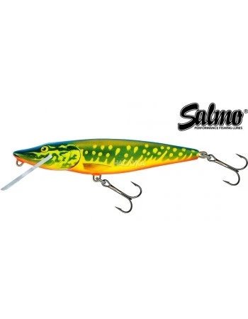 Плаващ воблер Salmo Pike DR 11см 16г, цвят HPE