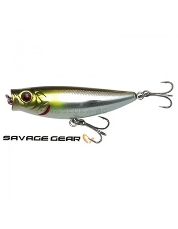 Повърхностна примамка Savage Gear 3D Minnow Pop Walker 8см 15.5г F - Mirror Ayu