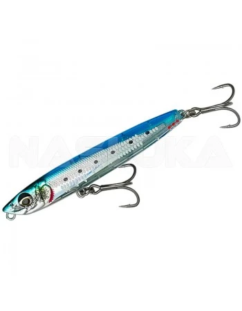 Потъващ морски воблер Savage Gear Cast Hacker - Ghost Sardine LS