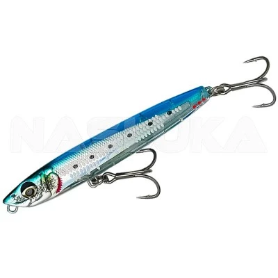 Потъващ морски воблер Savage Gear Cast Hacker - Ghost Sardine LS