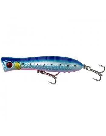 Морски воблер-попер Savage Gear Gravity Popper - цвят Pink Belly Sardine