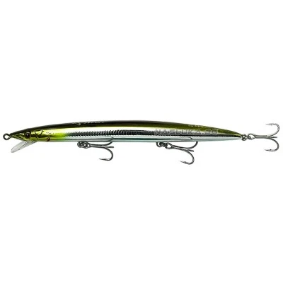Морски плаващ воблер Savage Gear Sandeel Jerk Minnow 17.5см 25г F - Mirror Ayu