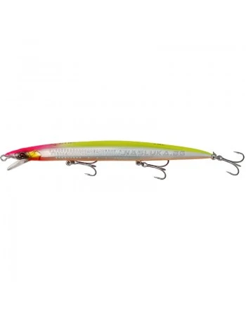 Морски плаващ воблер Savage Gear Sandeel Jerk Minnow LS 17.5см 25г F - Pink Yellow Orange