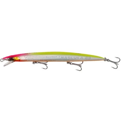 Морски плаващ воблер Savage Gear Sandeel Jerk Minnow LS 17.5см 25г F - Pink Yellow Orange