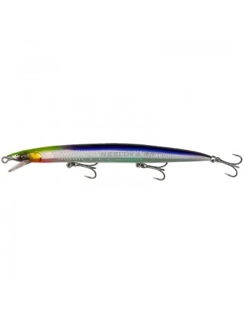 Морски плаващ воблер Savage Gear Sandeel Jerk Minnow LS 17.5см 25г F - Yellow Purple