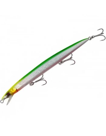 Морски потъващ воблер Savage Gear Sandeel Jerk Minnow 17.5см 29г S - Yellow Light Blue