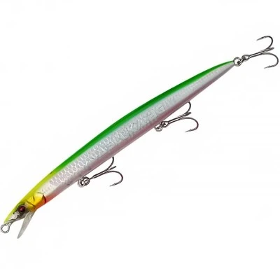 Потъващ воблер Savage Gear Sandeel Jerk Minnow 17.5см 29г S - Yellow Green