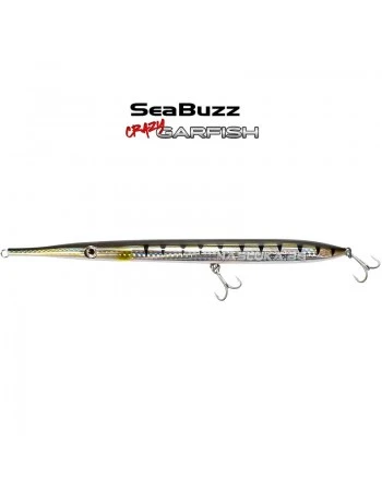 Воблер за морски риболов Sea Buzz Crazy Garfish - цвят BBC