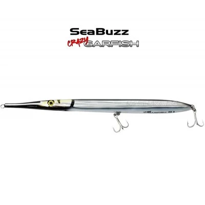 Воблер за морски риболов Sea Buzz Crazy Garfish - цвят GZN