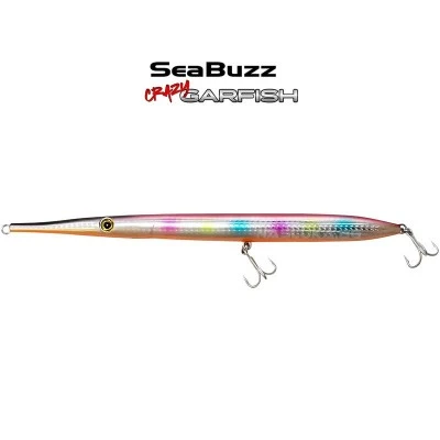 Воблер за морски риболов Sea Buzz Crazy Garfish - цвят HRBC