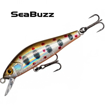 Воблер за пъстърва, кефал и костур Sea Buzz TJ Minnow - цвят HSTR