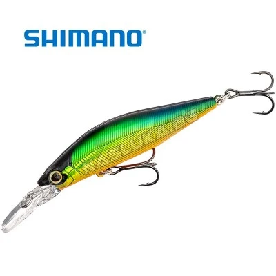 Плаващ воблер Shimano Cardiff Monster Limited Flügel 7см 7.8г - Green Gold