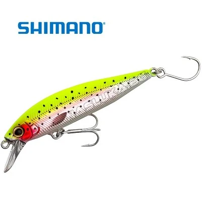 Потъващ воблер Shimano Cardiff Stream Flat ES 6.5см 9.2г - Rainbow