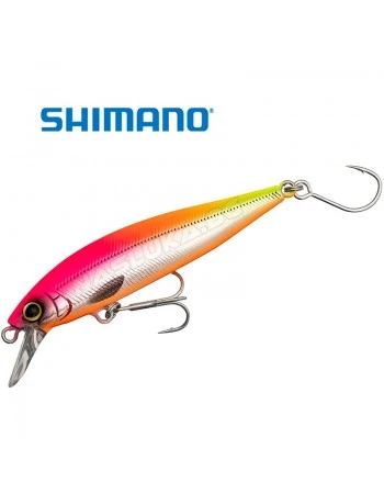 Потъващ воблер Shimano Cardiff Stream Flat ES 6.5см 9.2г - Pink C