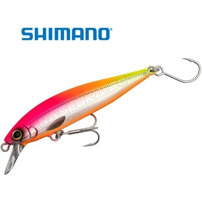 Потъващ воблер Shimano Cardiff Stream Flat ES 6.5см 9.2г - Pink C