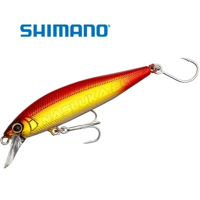 Потъващ воблер Shimano Cardiff Stream Flat ES 6.5см 9.2г - Red Gold