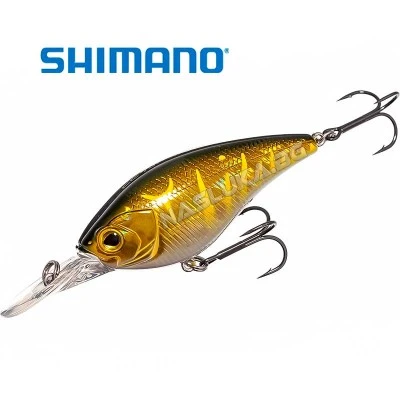 Плаващ воблер Shimano Cover Crank SR 7см 16.5г - Brown Gold Tiger