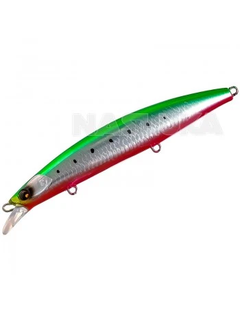Потъващ морски воблер Shimano Nessa Hirame Minnow III Jet Boost 12.5см 25г - цвят 012