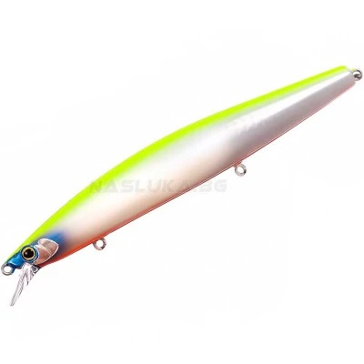 Shimano Exsence 12.9см 22г 101 Pearl Chart Плаващ воблер Shimano Exsence Silent Assassin 12.9см 22г - цвят 101 Pearl Chart