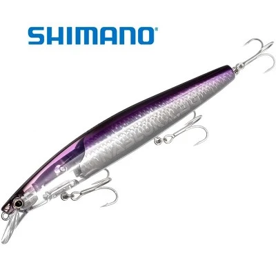 Shimano Flash Boost 14см 25г 006 Purple Is Плаващ воблер Shimano Exsence Silent Assassin Flash Boost 14см 25г - 006 Purple Is