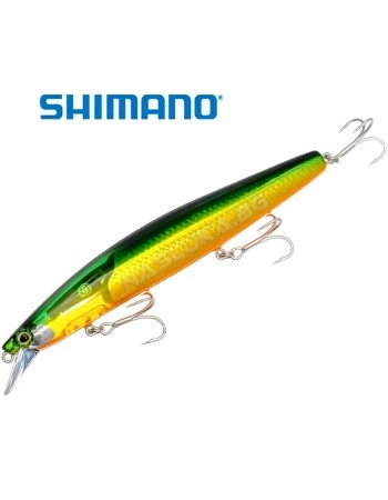 Потъващ воблер Shimano Exsence Silent Assassin Flash Boost 14см 28г - 008 Green Gold