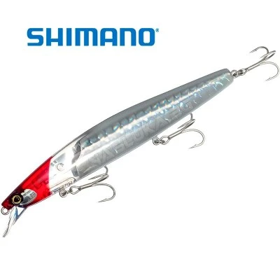 Silent Assassin Flash Boost, 14см, 25г, 004 Red Head Плаващ воблер Shimano Exsence Silent Assassin Flash Boost, 14см, 25г, 004 Red Head