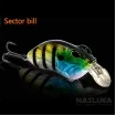 Плаващ воблер Sokudo Rattle Crank 6см, 14г, цвят FRT