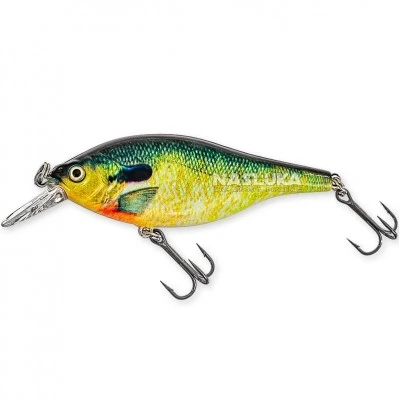 Плаващ воблер за бяла риба и щука Sokudo Triton Shad 8см 10г, цвят ESN