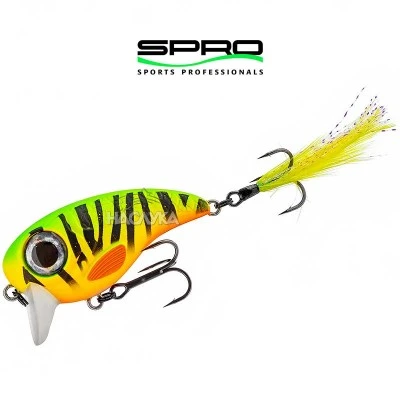 Воблер SPRO Fat Iris - цвят FireTiger