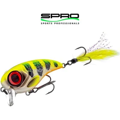 Воблер SPRO Fat Iris, цвят Hot Perch