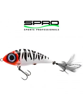 Воблер SPRO Iris Fatboy - цвят Redhead Tiger