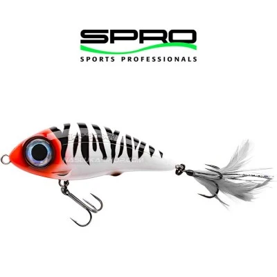 Воблер SPRO Iris Fatboy - цвят Redhead Tiger
