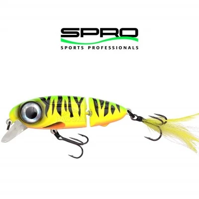 Воблер SPRO Iris Underdog Jointed - цвят Firetiger
