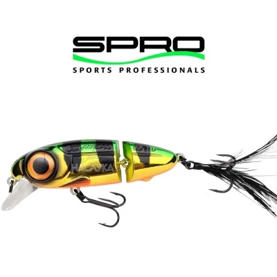 Воблер SPRO Iris Underdog Jointed - цвят Perch