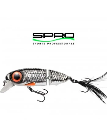 Воблер SPRO Iris Underdog Jointed - цвят Roach