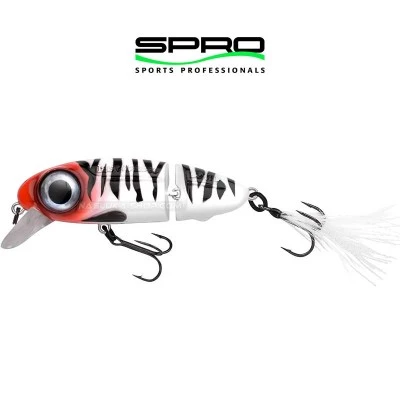 Воблер SPRO Iris Underdog Jointed 8см, 18г - цвят Redhead Tiger