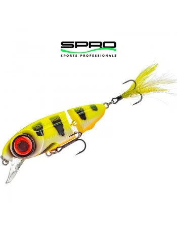 Воблер SPRO Iris Underdog Jointed  - цвят Hot Perch