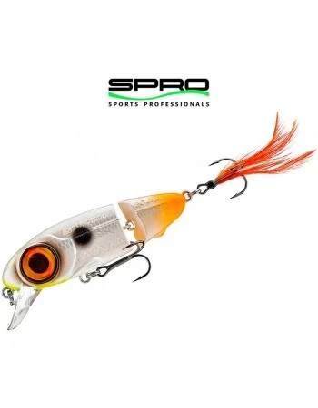 Воблер SPRO Iris Underdog Jointed  - цвят Hot Tail