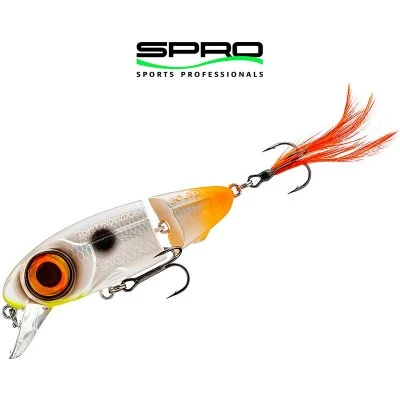 Воблер SPRO Iris Underdog Jointed  - цвят Hot Tail