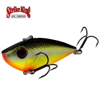Воблер-ратлин Strike King Red Eyed Shad 8см 21г - Chartreuse Baitfish