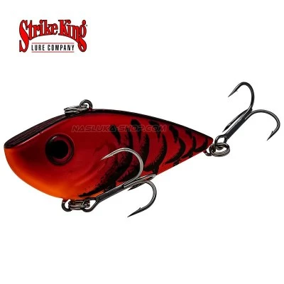 Воблер-ратлин Strike King Red Eyed Shad 8см 21г - Delta Red