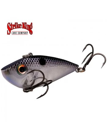 Воблер-ратлин Strike King Red Eyed Shad 8см 21г - Chrome Blue Back