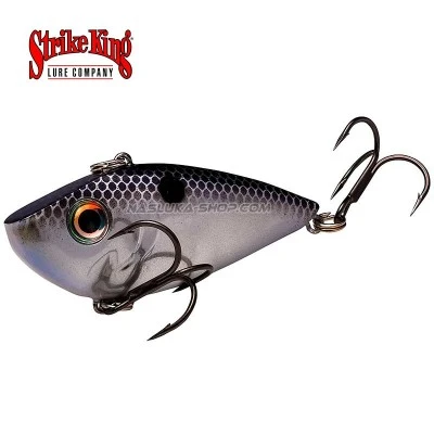 Воблер-ратлин Strike King Red Eyed Shad 8см 21г - Chrome Blue Back