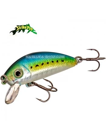 Плуващ воблер Strike Pro Mustang Minnow MG-002 4.5см 4.2г - цвят 515-713LU